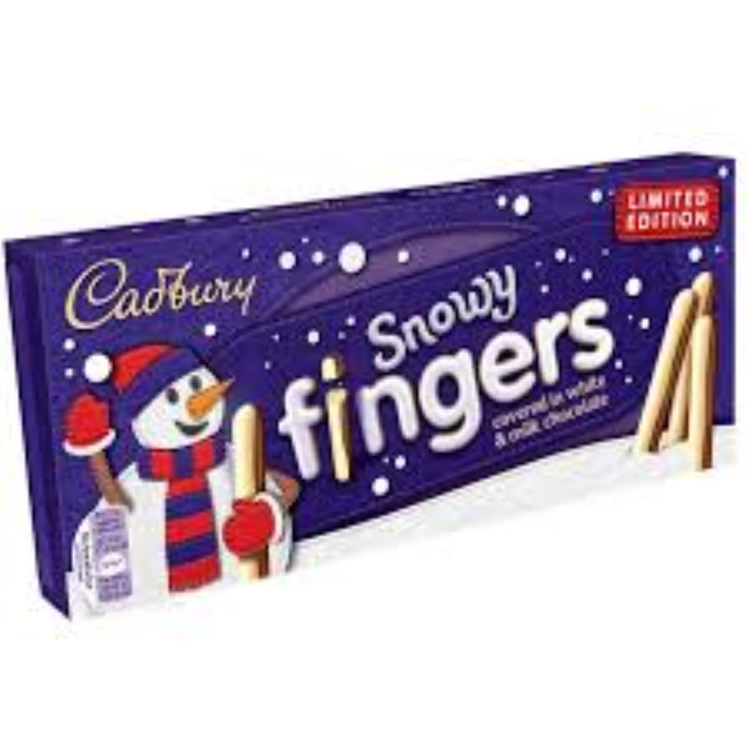 CADBURY SNOWY FINGERS 115G